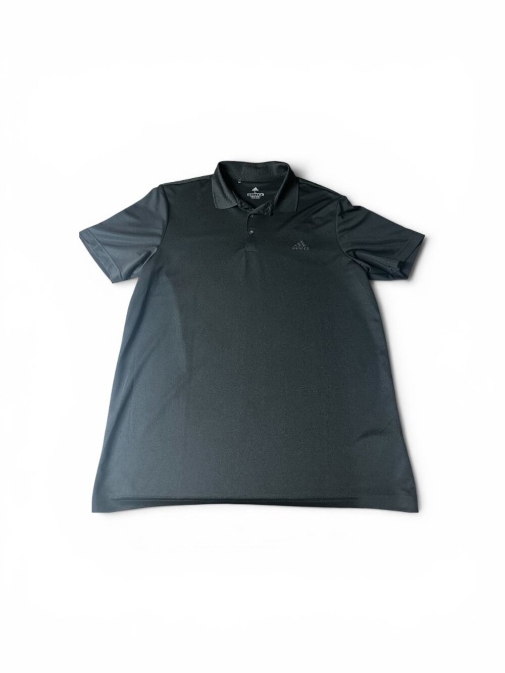 Adidas Primegreen Black SS Large Black Polo